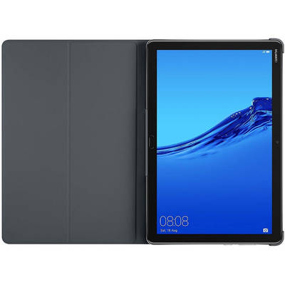 Husa protectie de tip Book Grey pentru Huawei MediaPad M5 Lite 10.1 inch