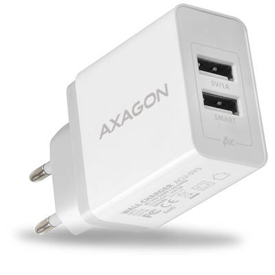 AXAGON ACU-5V3, 2x USB, White