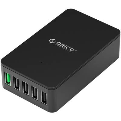 Orico QSE-5U 5x USB Desktop Charger Black