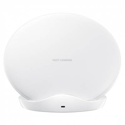 Samsung EP-N5100B, Wireless Qi, alb, pentru Galaxy S9, S9 Plus (Fast wireless charging)