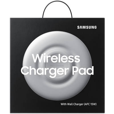 EP-P3100, Wireless Qi Charger Pad, alb (Fast wireless charging) + incarcator retea Samsung