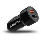 AXAGON PWC-QC5, 2x USB, Black, tehnologia Quick Charge 3.0