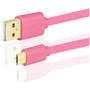 AXAGON USB Male la microUSB Male, 1 m, Pink