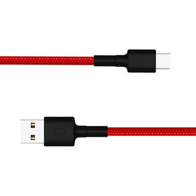 Xiaomi USB Male la USB-C Male, 1 m, Red