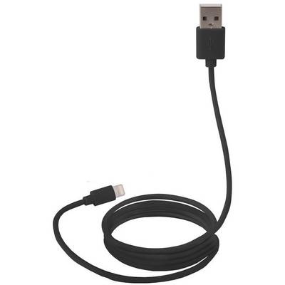 CANYON USB Male la Lightning Male, MFi, 1 m, Black