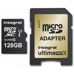 Card de Memorie Integral MICRO SDXC 128GB (with Adapter to SD Card)