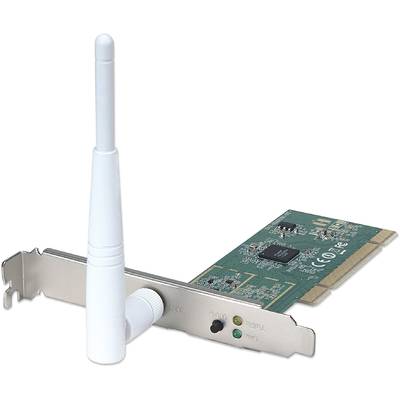 Placa de Retea Wireless Card Intellinet WiFi PCI 802.11n 1T1R 150 Mbps