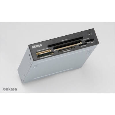 Card Reader Akasa 3.5'' SMART multi cititor de carduri AK-ICR-09, electronic ID, 7 porturi