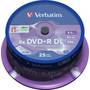 Verbatim DVD+R DL [ spindle 50 | 8,5GB | 8x | argintiu mat ]