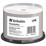 Verbatim DVD+R DL [ spindle 50 | 8,5GB | 8x | WIDE THERMAL PRINTABLE ]
