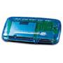 Card Reader Gembird USB2.0 CF, MD, SM, MS, SD, MMC, XD Card card reader/writer blue