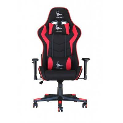 Scaun Gaming Gembird Gaming chair 'SCORPION', black/red, mesh