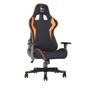Scaun Gaming Gembird Gaming chair 'SCORPION', black mesh, orange skin