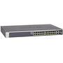 Switch Netgear S3300 28PT STACKABLE SMART PoE W/10G 2 x SFP+, 2 x 10GBase-T (GS728TXP)