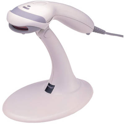 Scanner cod de bare Honeywell Voyager 9520 Laser Barcode Scanner/ light gray / stand/ USB cable