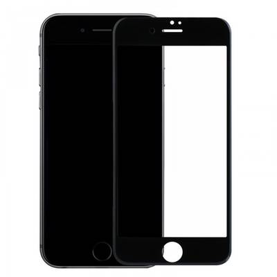 Folie sticla securizata Corning Gorilla  premium full body 3D iPhone 7 Plus tempered glass 0,3 mm X Pro Benks NEGRU
