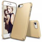 Husa iPhone 7 / iPhone 8 Ringke Slim ROYAL GOLD + BONUS folie protectie display Ringke