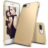 Husa iPhone 7 Plus / iPhone 8 Plus Ringke Slim ROYAL GOLD + BONUS folie protectie display Ringke