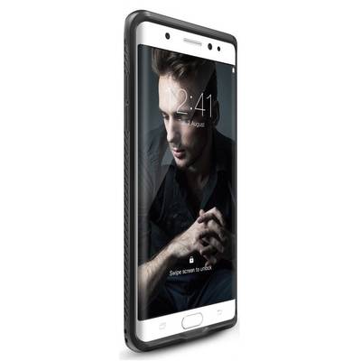 Husa Samsung Galaxy Note 7 Fan Edition Ringke Flex S DEEP BLUE + Bonus folie protectie Ringke Invisible Screen Defender