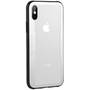 Husa Benks Shiny Glass iPhone X/Xs Argintiu