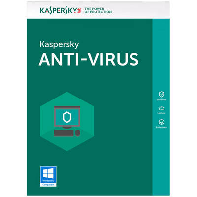 Software Securitate Kaspersky Antivirus 2019, 1 Dispozitiv, 1 An, Licenta noua, Electronica