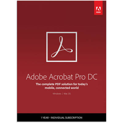 Adobe Pro DC for Teams, 1 user, subscriptie 1 an