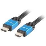 Lanberg cable HDMI M/M V2.0 5M Black Flat