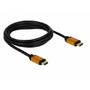Delock Cable HDMI M/M V2.1 0.5m 8K 60HZ Black