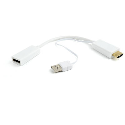 Adaptor Gembird conwerter HDMI -> Displayport, white
