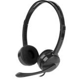 Casti Over-Head Natec HEADSET CANARY WITH MICROPHONE BLACK