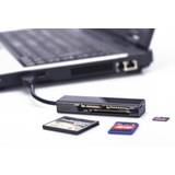 Card Reader Ednet Multi 4-port USB 2.0 SuperSpeed, Czytnik kart 4-portowy USB 3.