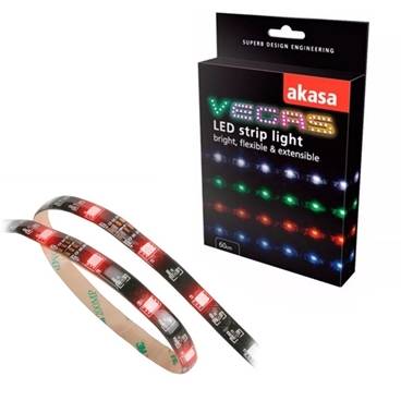 Modding PC Akasa ''Vegas'' LED strip light,  50cm, Rosu