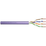 Accesoriu Retea Assmann DIGITUS Twisted Pair Installation Cable UTP, CAT 6, Color violet 305M