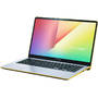 Ultrabook ASUS S530FA 15.6'' FHD i5-8265U 8GB SSD 256GB Endless OS Silver Yellow