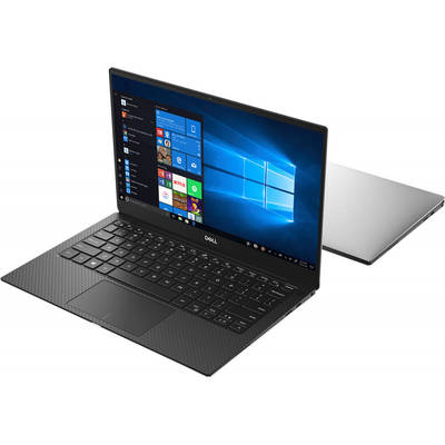 Ultrabook Dell 13.3" New XPS 13 (9380), FHD InfinityEdge, Procesor Intel Core i7-8565U (8M Cache, up to 4.60 GHz), 16GB, 512GB SSD, GMA UHD 620, FingerPrint Reader, Win 10 Pro, Silver, 3Yr On-site