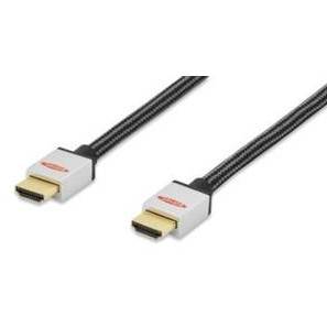 Ednet Connection cable HDMI A /HDMI A M/M 1 m black premium