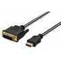 Ednet Adapter cable HDMI A /DVI-D M/M 2.0 m black premium