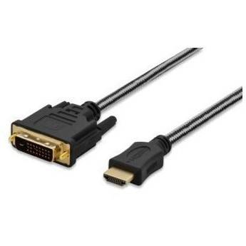 Ednet Adapter cable HDMI A /DVI-D M/M 5.0 m black premium