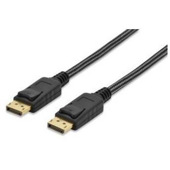 Ednet Connection cable DP /DP M/M 2 m black premium
