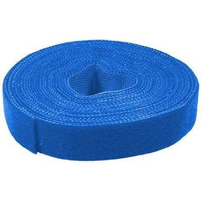 Modding PC Logilink Cravată cablu bandă velcro 4m, albastru