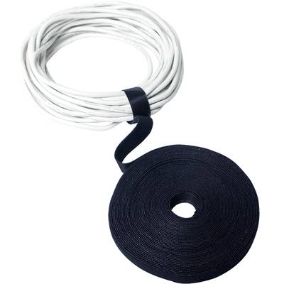 Modding PC Logilink Cravată cablu bandă velcro 10m, negru