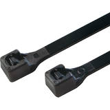 Set coliere PVC 100 buc., lungime 40cm, black
