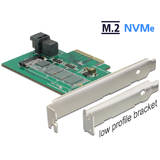 DELOCK  Placă PCI Ex x4 > placă M.2 internă B + placă NVMe M.2 M