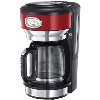 DUBLAT-2Cafetiera RUSSELL HOBBS DUBLAT-2Cafetiera 21700-56 Retro Ribbon 1000W 1.25l Red