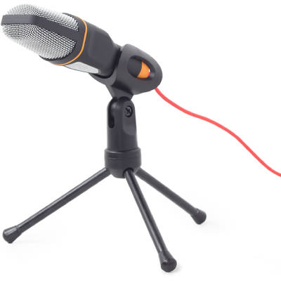 Microfon Gembird  Desktop microphone with a tripod, MIC-D-03, black