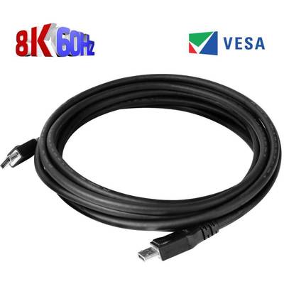 CLUB3D Cablu DisplayPort 1.4 HBR3 8K Cable Male/Male 5m