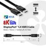 CLUB3D Cablu DisplayPort 1.4 HBR3 Male/Male 2m