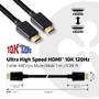 CLUB3D Cablu HDMI 2.1 de viteză ultra mare CLUB 3D 10K 120 Hz, 48 Gbps 1 m