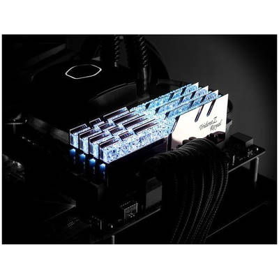 Memorie RAM G.Skill Trident Z Royal RGB Silver 16GB DDR4 3200MHz CL16 1.35v Dual Channel Kit