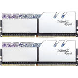 Memorie RAM G.Skill Trident Z Royal RGB Silver 16GB DDR4 3200MHz CL14 1.35v Dual Channel Kit